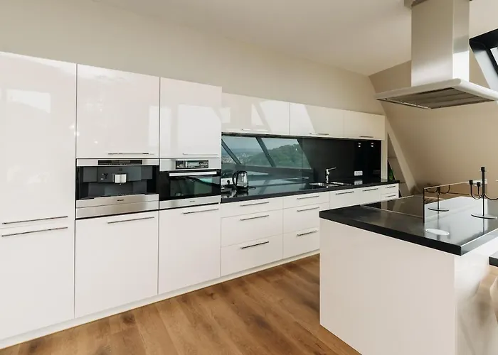 דירה Unique Penthouse With Terrace And Exceptional View
